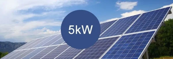 5 kW Solar System